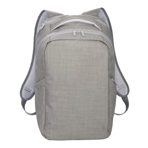 Zoom Grid 15&quot; TSA Computer Backpack Gray | No Imprint | not available | not available