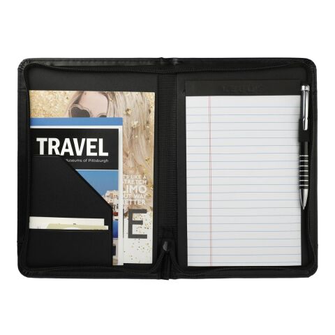Windsor Impressions Jr. Zippered Padfolio Black | No Imprint | not available | not available