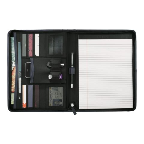 Pedova™ Zippered Padfolio Navy