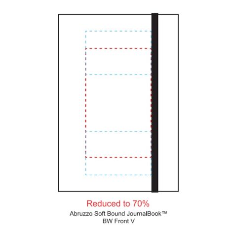 5.5&quot; x 8.5&quot; Abruzzo Soft Bound JournalBook® Black | No Imprint | not available | not available