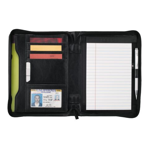 Renaissance Jr. Zippered Padfolio Black | No Imprint | not available | not available