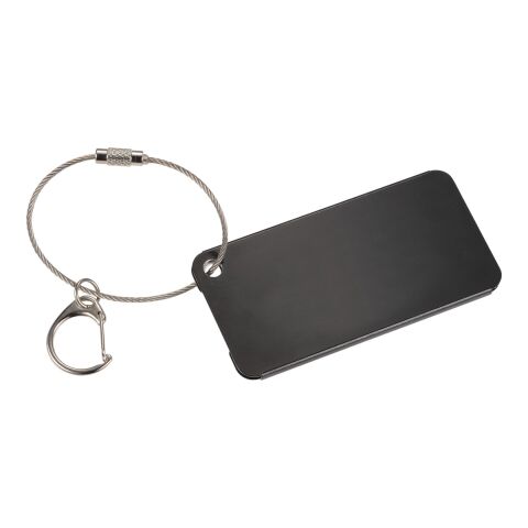 Aluminum Identification Tag Standard | Black | No Imprint | not available | not available