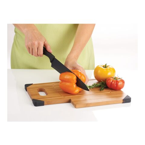 Bamboo Cutting Board with Knife Standard | Natural | No Imprint | not available | not available
