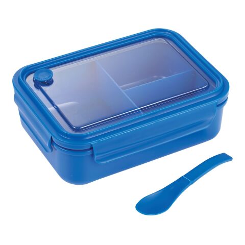Three Compartment Food Storage Bento Box Blue | No Imprint | not available | not available