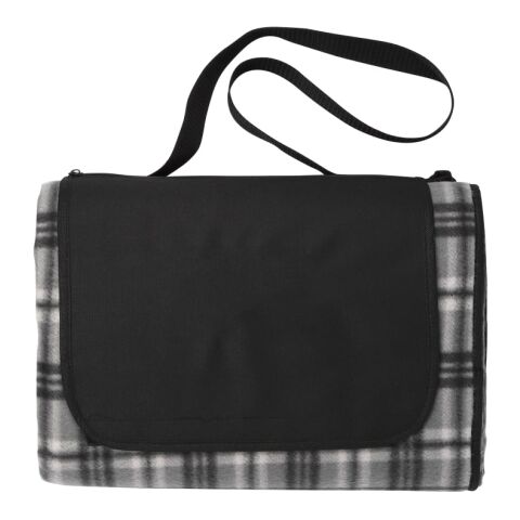 Extra Large Plaid Picnic Blanket Black | No Imprint | not available | not available