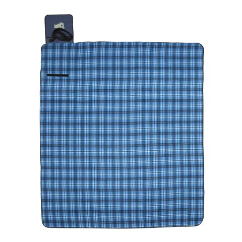 Extra Large Plaid Picnic Blanket Blue | No Imprint | not available | not available
