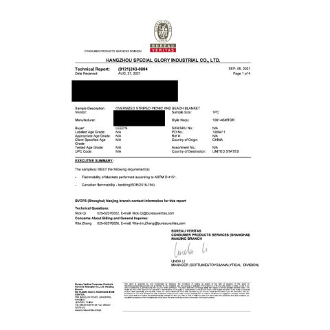 Oversized Striped Picnic and Beach Blanket Royal Blue | No Imprint | not available | not available