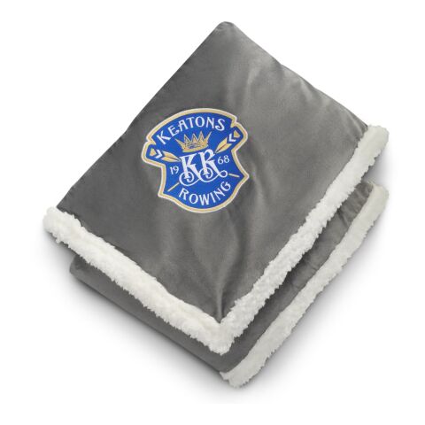 Field &amp; Co. 100% Recycled PET Sherpa Blanket Gray