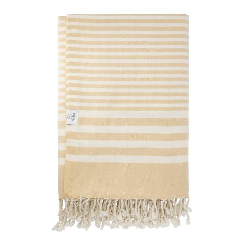 Hilana Upcycled  Fethiye Throw Blanket Light Yellow | No Imprint | not available | not available
