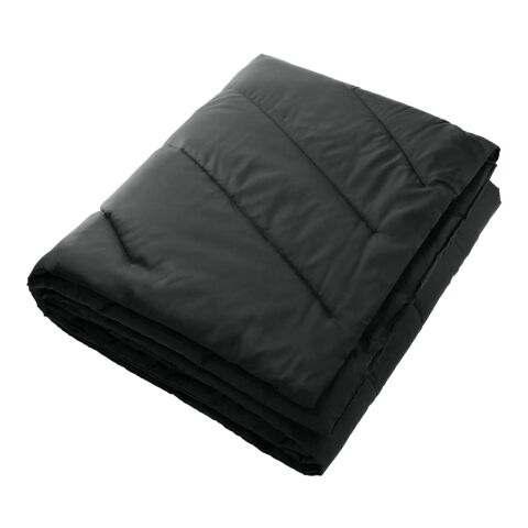 Wave Recycled Insulated Outdoor Blanket Black | No Imprint | not available | not available
