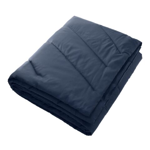 Wave Recycled Insulated Outdoor Blanket Navy