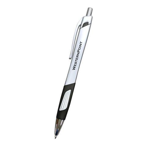 Roxboro Square Pen Silver with Black | No Imprint | not available | not available