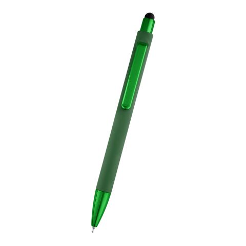 Sonnie Rubberized Pen Green