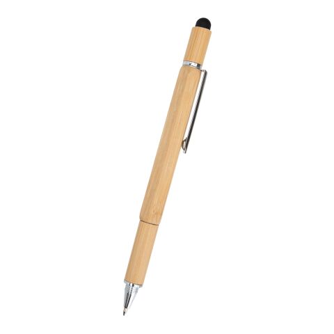 Bamboo Multi-Function Tool Pen Beige | No Imprint | not available | not available