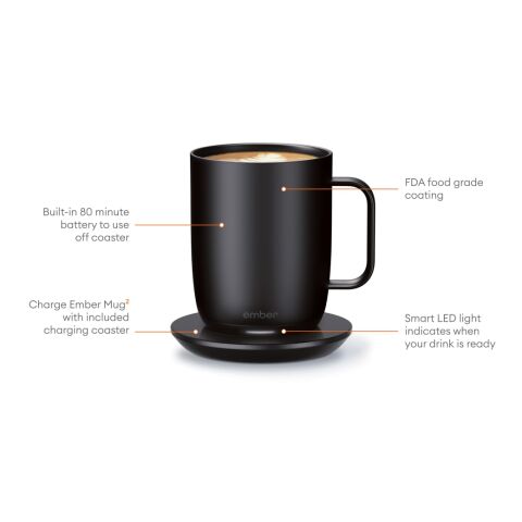 Ember Mug² 14 oz Standard | Black | No Imprint | not available | not available