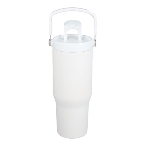 Carnival Recycled Sip Or Swig Tumbler 30oz Standard | White | No Imprint | not available | not available