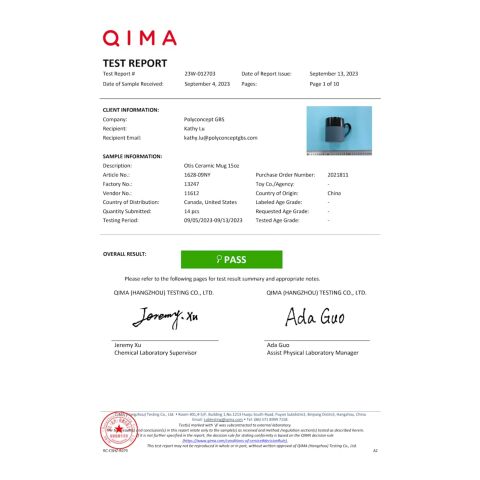 Otis Ceramic Mug 15oz Gray | No Imprint | not available | not available