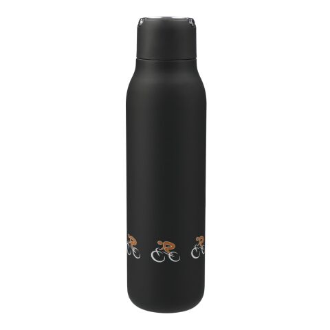 Marka Copper Vac Bottle w/ Metal Loop 20oz Standard | Black | No Imprint | not available | not available