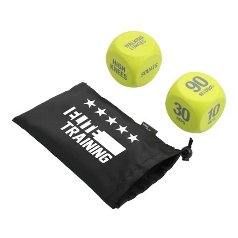 2 Piece Exercise Dice Yellow | No Imprint | not available | not available