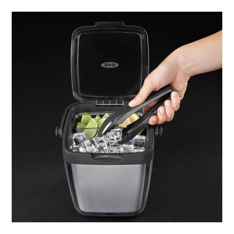 OXO 3-piece Ice Bucket Set Dark Gray | No Imprint | not available | not available