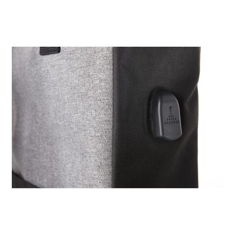 Cameron Convention Tote w/ USB Port Graphite | No Imprint | not available | not available