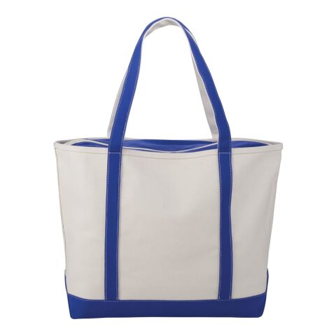 Baltic 24oz Cotton Canvas Tall Zippered Boat Tote Royal Blue | No Imprint | not available | not available