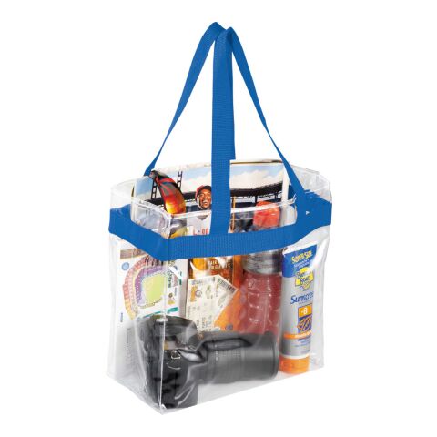 Game Day Clear Stadium Tote Royal Blue | No Imprint | not available | not available