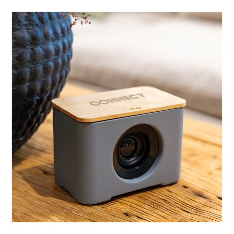 Rolling Stone Speaker &amp; Wireless Charger Gray | No Imprint