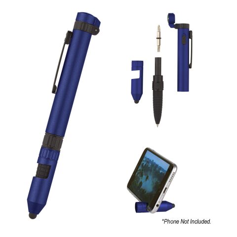 6-In-1 Quest Multi Tool Pen Blue