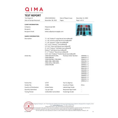 6.5&quot; x 8.25&quot; Dovana™ JournalBook® Black | No Imprint | not available | not available