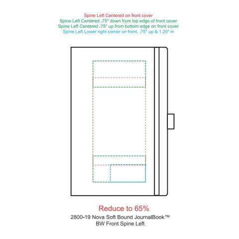 5.5&quot;x 8.5&quot; Nova Soft Bound JournalBook® Navy | No Imprint | not available | not available