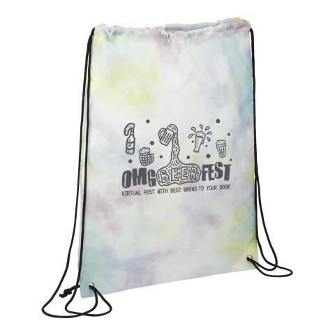 Tie Dyed Drawstring Bag Multi Colored | No Imprint | not available | not available