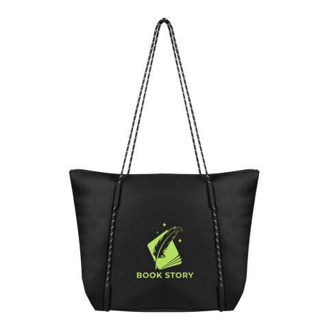 Rope Tote Bag With 100% Rpet Material Black | No Imprint | not available | not available
