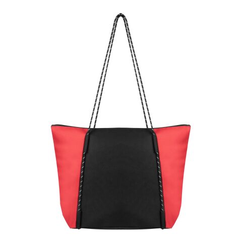 Rope Tote Bag With 100% Rpet Material Red with Black | No Imprint | not available | not available
