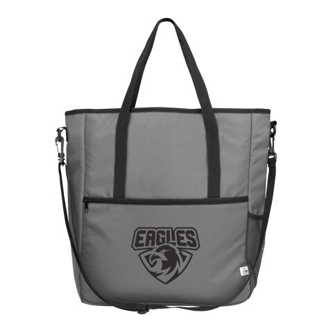 REPREVE RPET TOTE BAG Black with Red | No Imprint | not available | not available