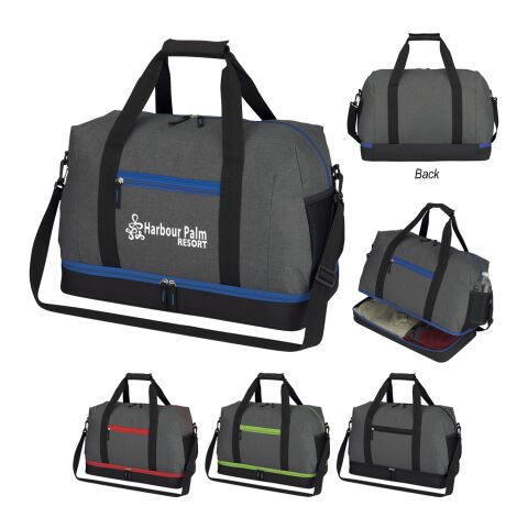 Tribeca Duffel Bag Gray/Red | No Imprint | not available | not available