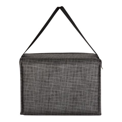 Crosshatch Non-Woven Lunch Bag Charcoal | No Imprint | not available | not available