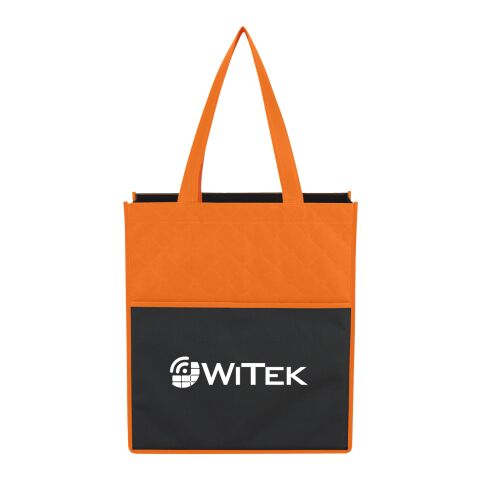 Non-Woven Bounty Shopping Tote Bag Orange | No Imprint | not available | not available
