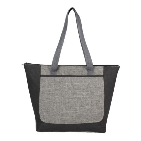Reclaim Recycled Zippered Tote Graphite | No Imprint | not available | not available