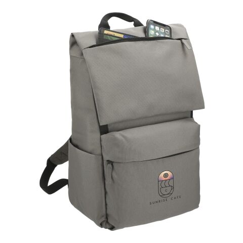Merritt Recycled 15&quot; Computer Backpack Charcoal | No Imprint | not available | not available