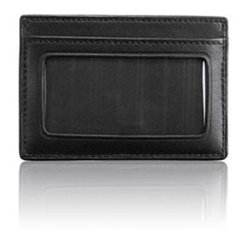 Tumi Slim Card Case Black | No Imprint