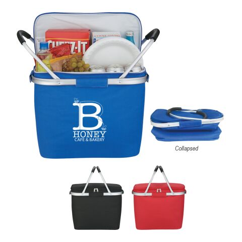 Picnic Fun Collapsible Kooler Basket Red | No Imprint | not available | not available