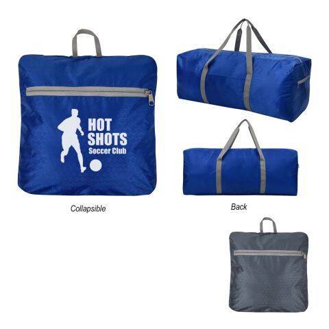 Frequent Flyer Foldable Duffel Bag Gray | No Imprint | not available | not available