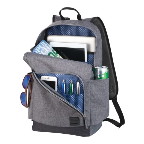 Grayson 15&quot; Computer Backpack Gray | No Imprint | not available | not available