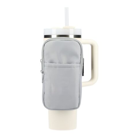 Deluxe Water Bottle Pouch Gray | No Imprint | not available | not available