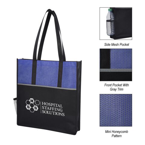 Promenade Non-Woven Tote Bag Blue | No Imprint | not available | not available
