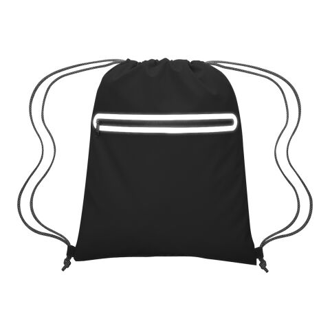 FARSIGHT REFLECTIVE DRAWSTRING SPORTS PACK Black | No Imprint | not available | not available