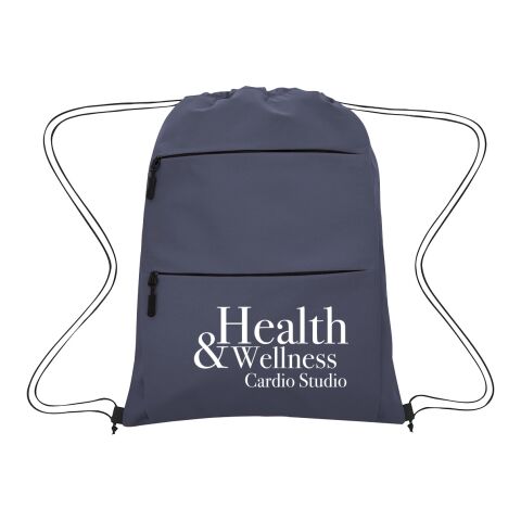 Affinity Soft Feel Drawstring Bag Navy Blue