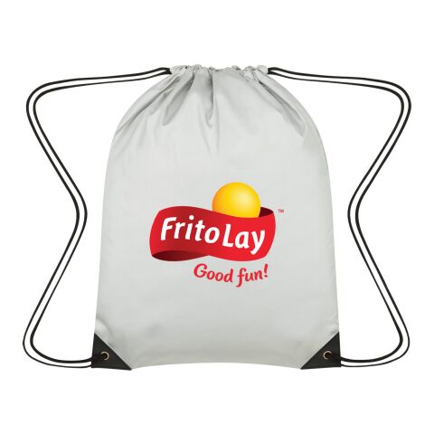 Celestial Reflective Drawstring Bag Silver | No Imprint | not available | not available