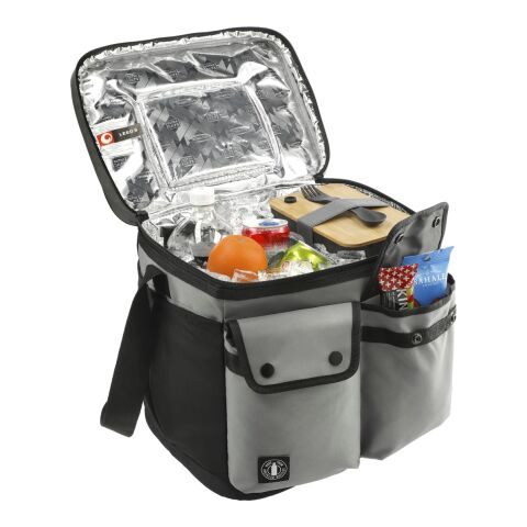 Arctic Zone® Repreve® 24 Can Double Pocket Cooler Gray | No Imprint | not available | not available